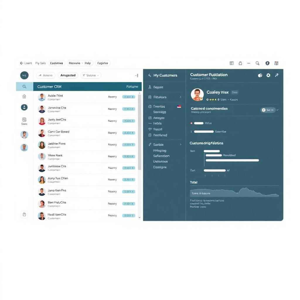 Customers interface in SAMF Core