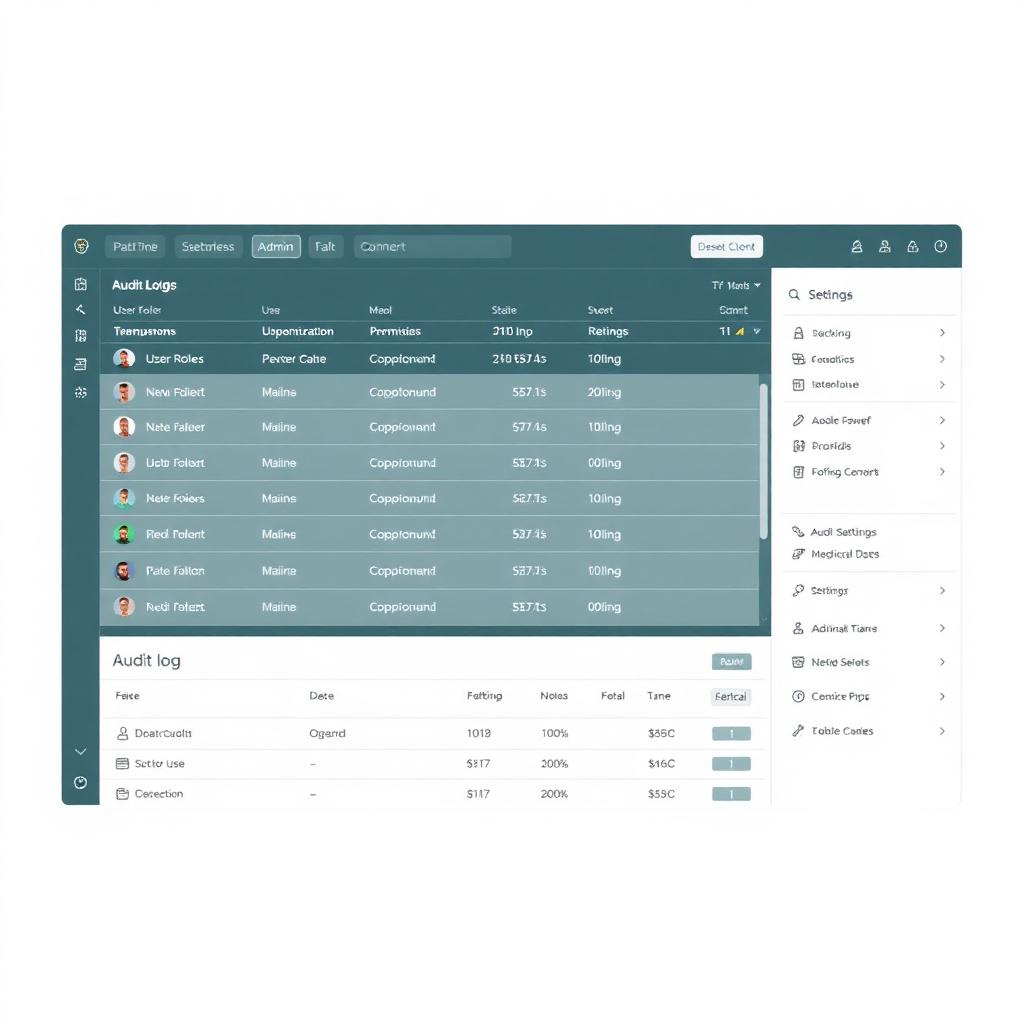 Administration interface in SAMF Core